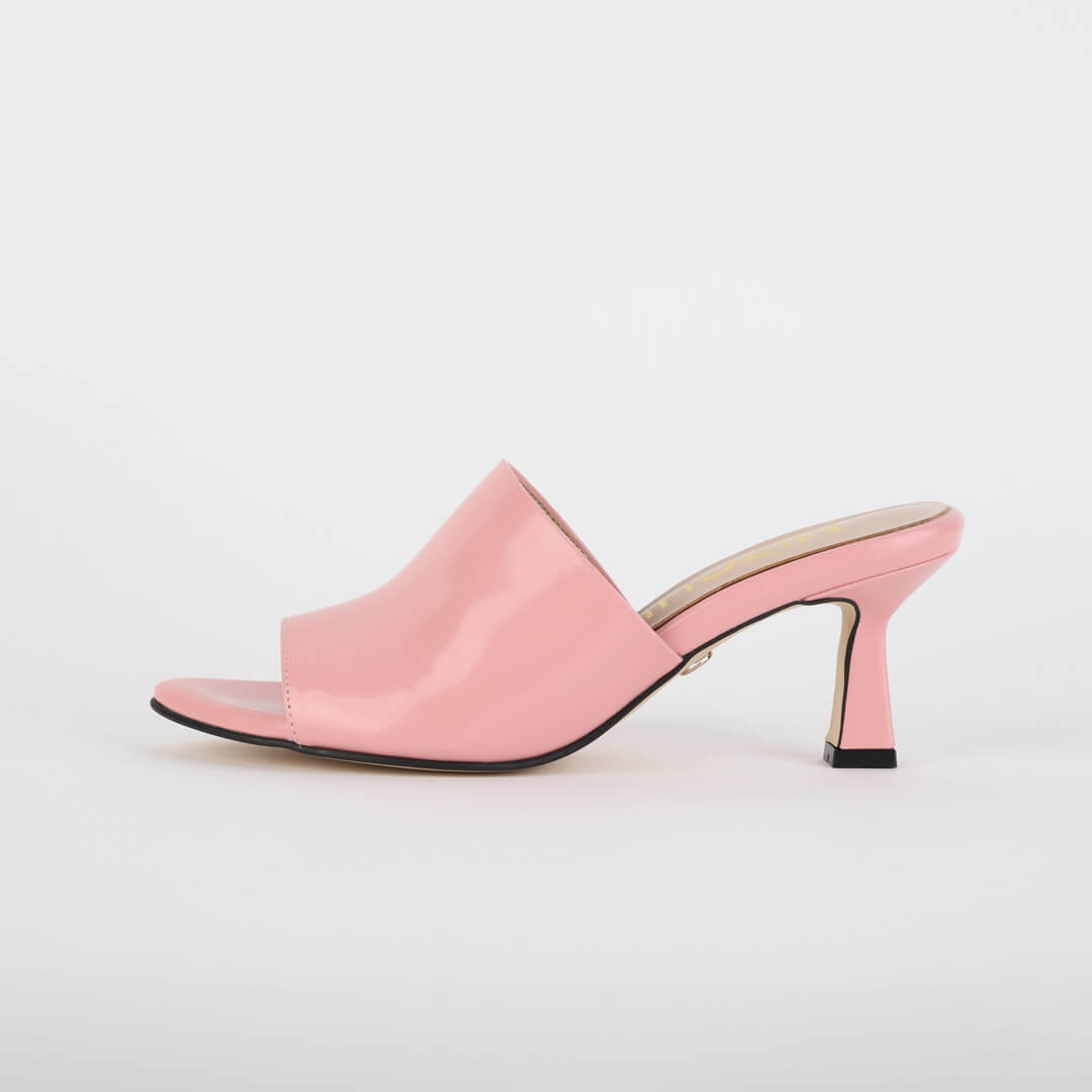 ZINA - leather mule