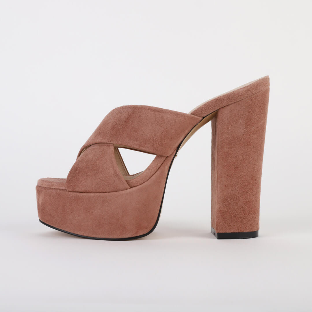 CHERIE - platform mules