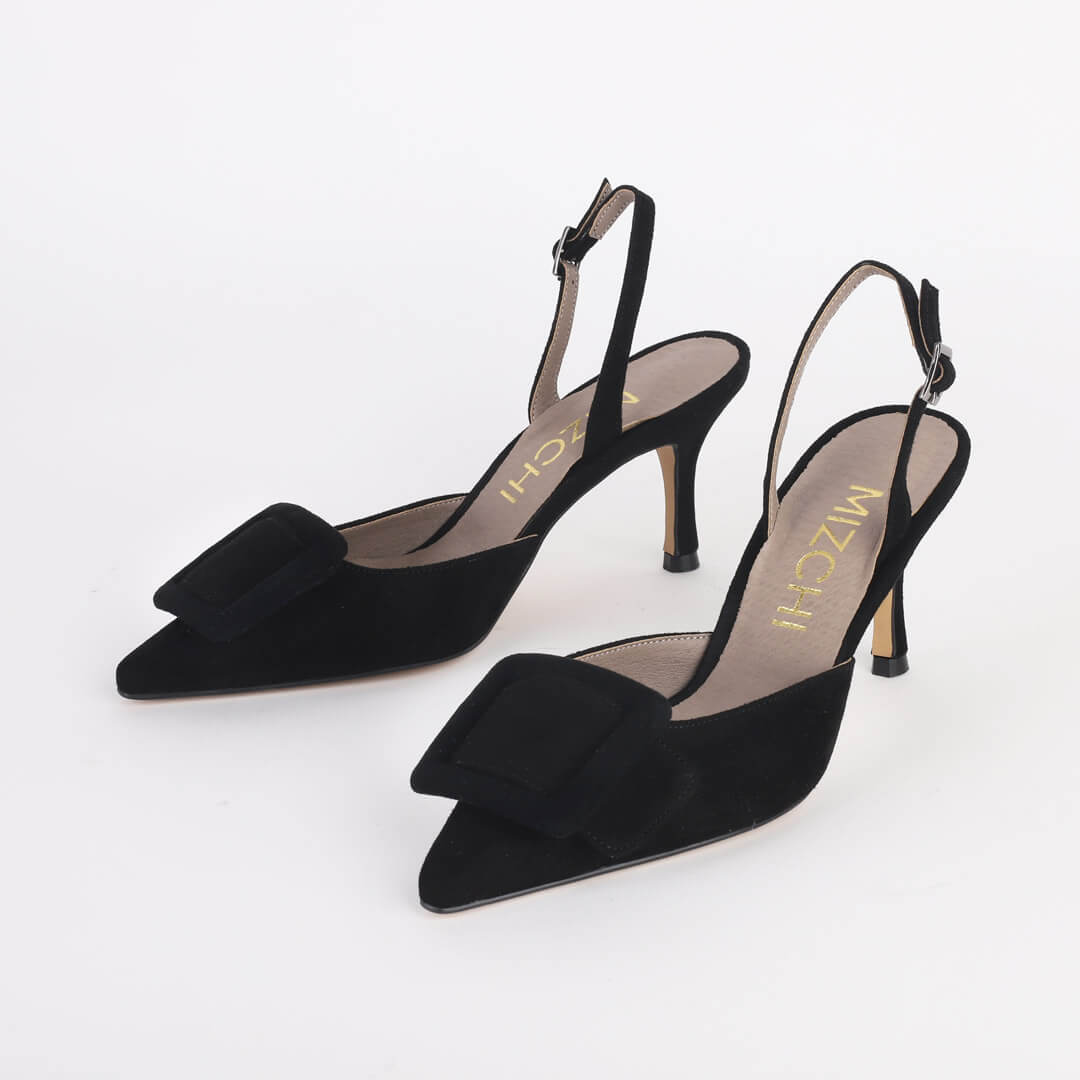 IMAGEM - suede slingback