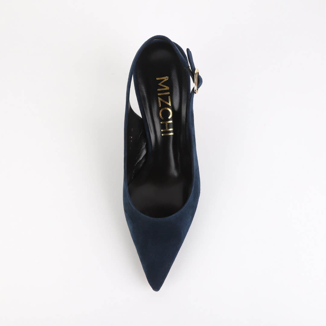 NAMU - suede slingback pump