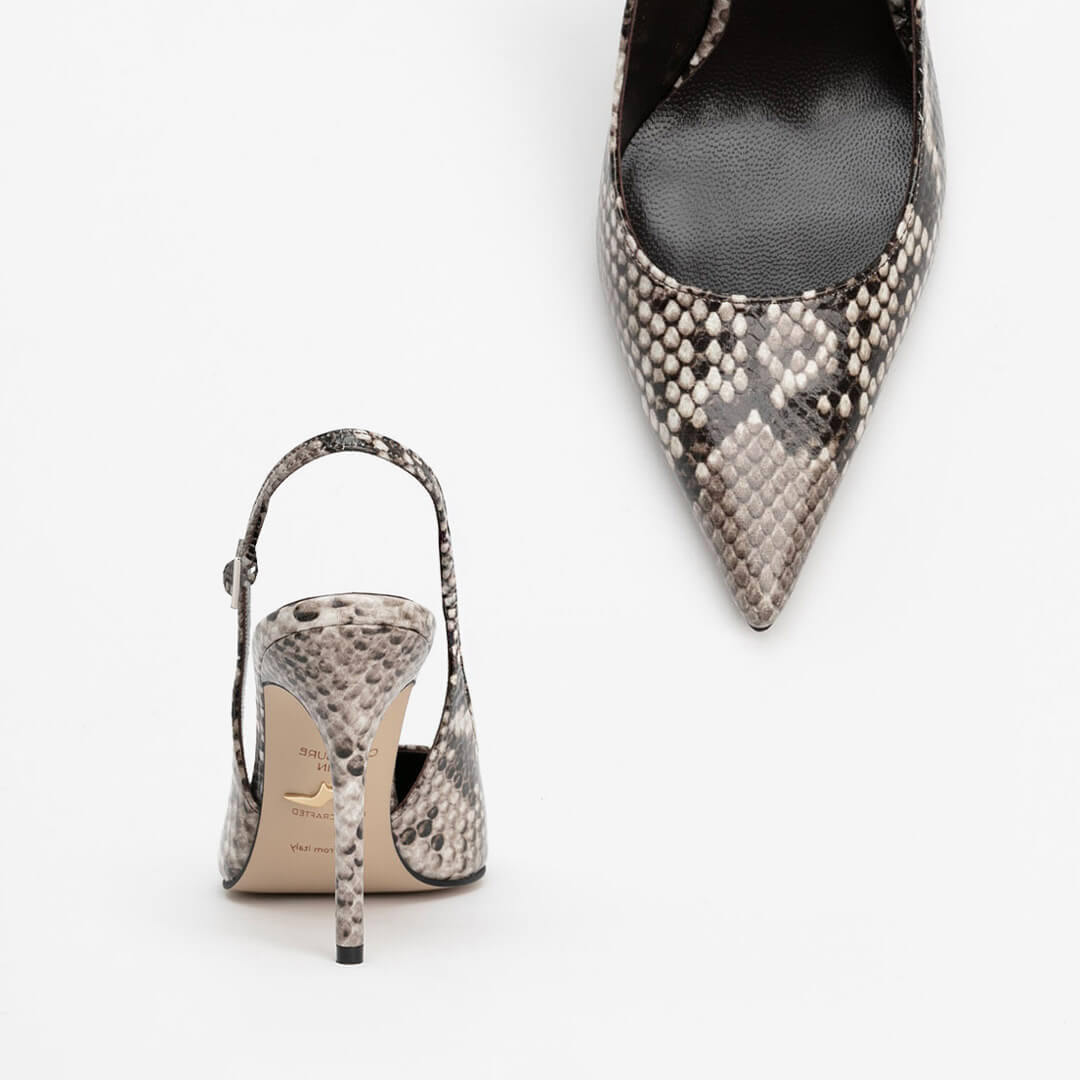 BUERGO SNAKE - slingback pumps