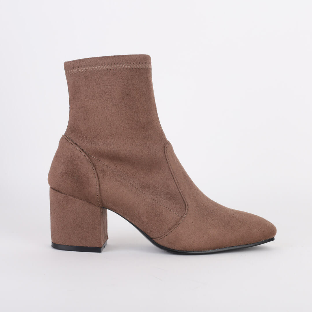 FABIENNE - faux suede ankle boot