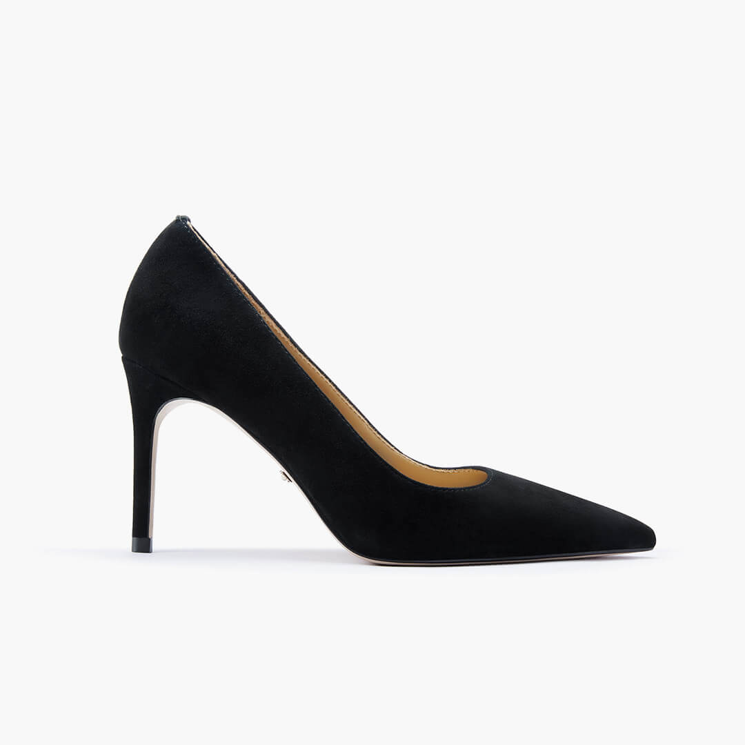 *Kayte - Black Suede Classic Pump