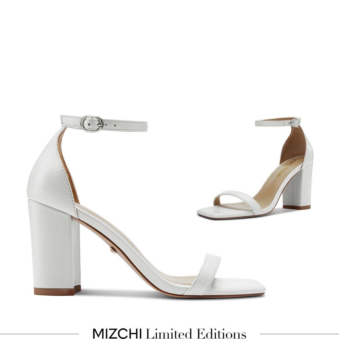 *MINNY - white strappy sandal