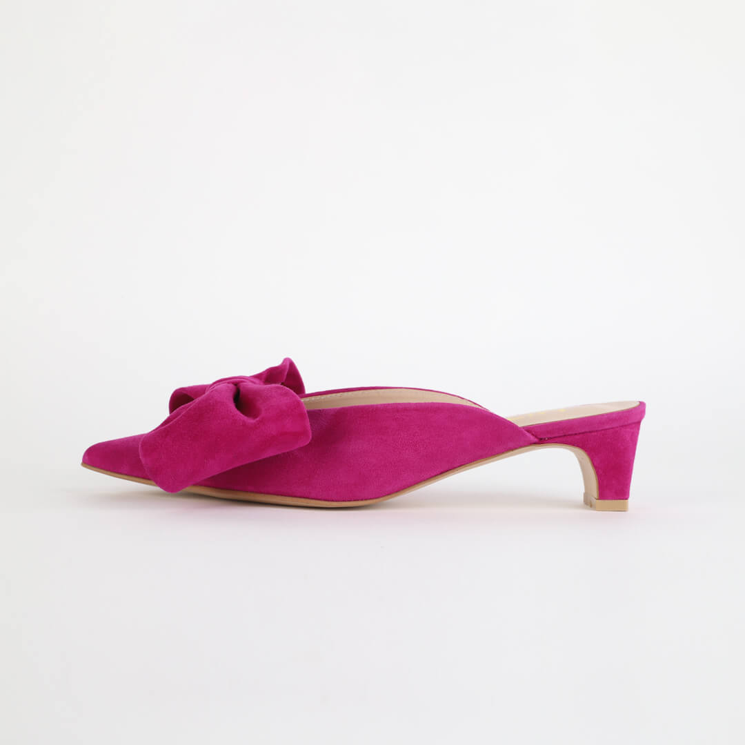 ASSIE PINK - big bow mule