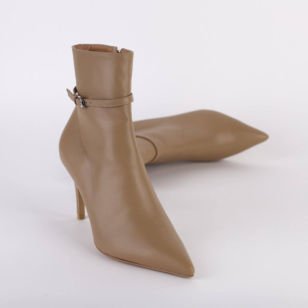 SWIFT- ankle boots Beige