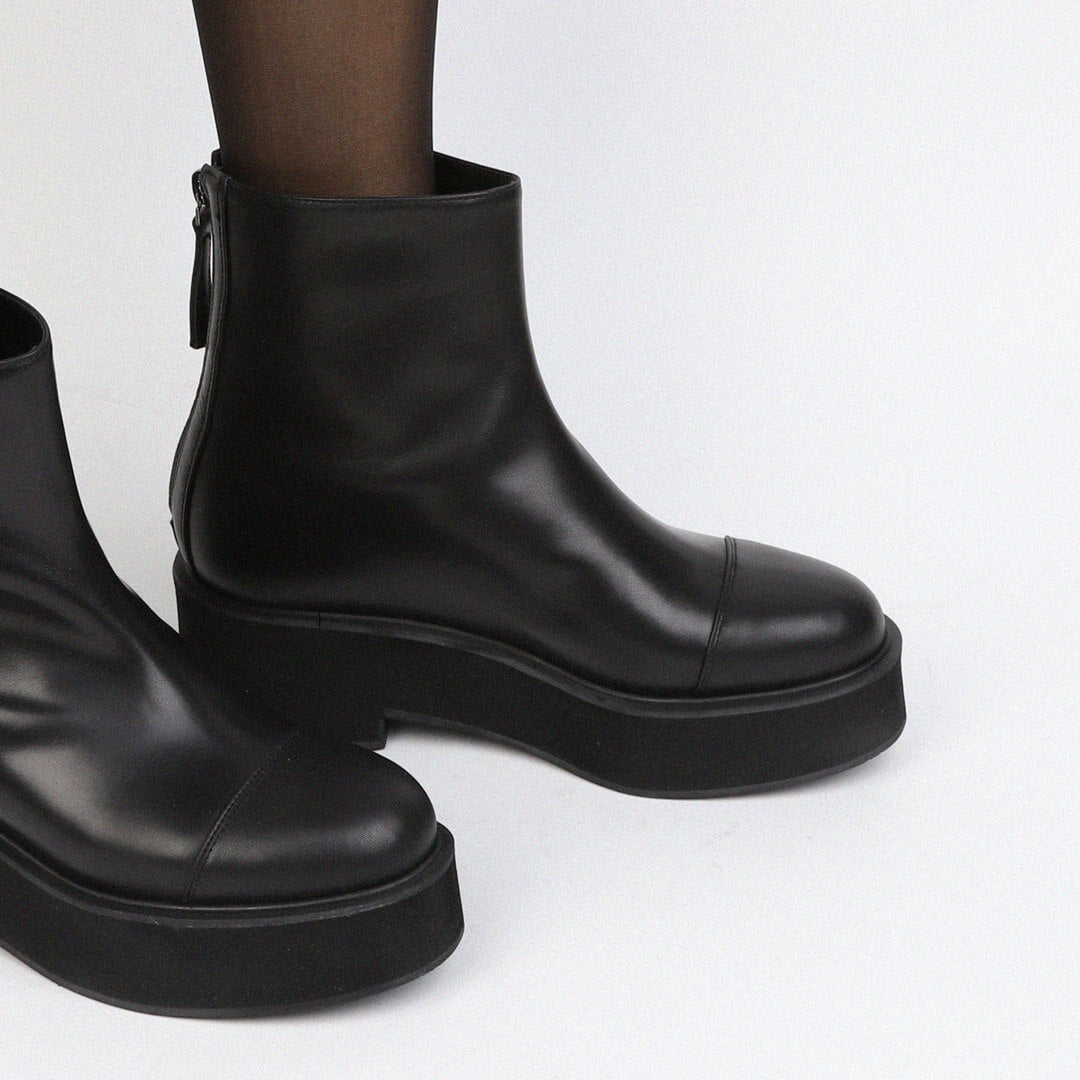 YIAGA - flatform ankle boots