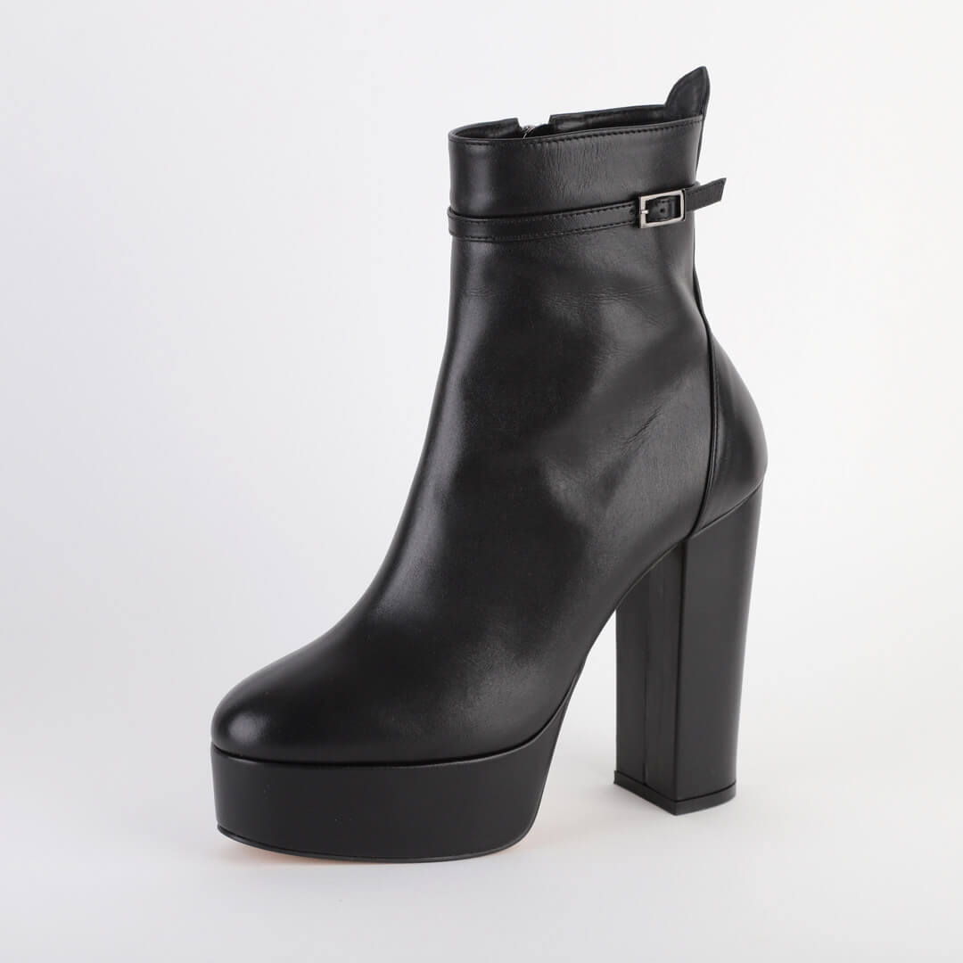 SOLANKI - ankle platform boots