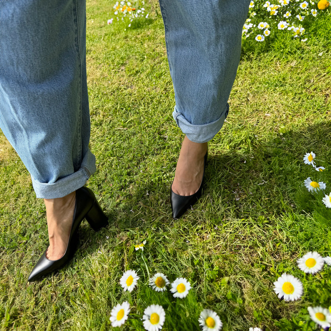 CHOICE - classic block heel pumps