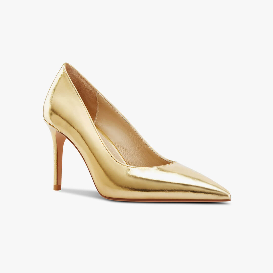 *Kayte - Vintage Gold Classic Pump