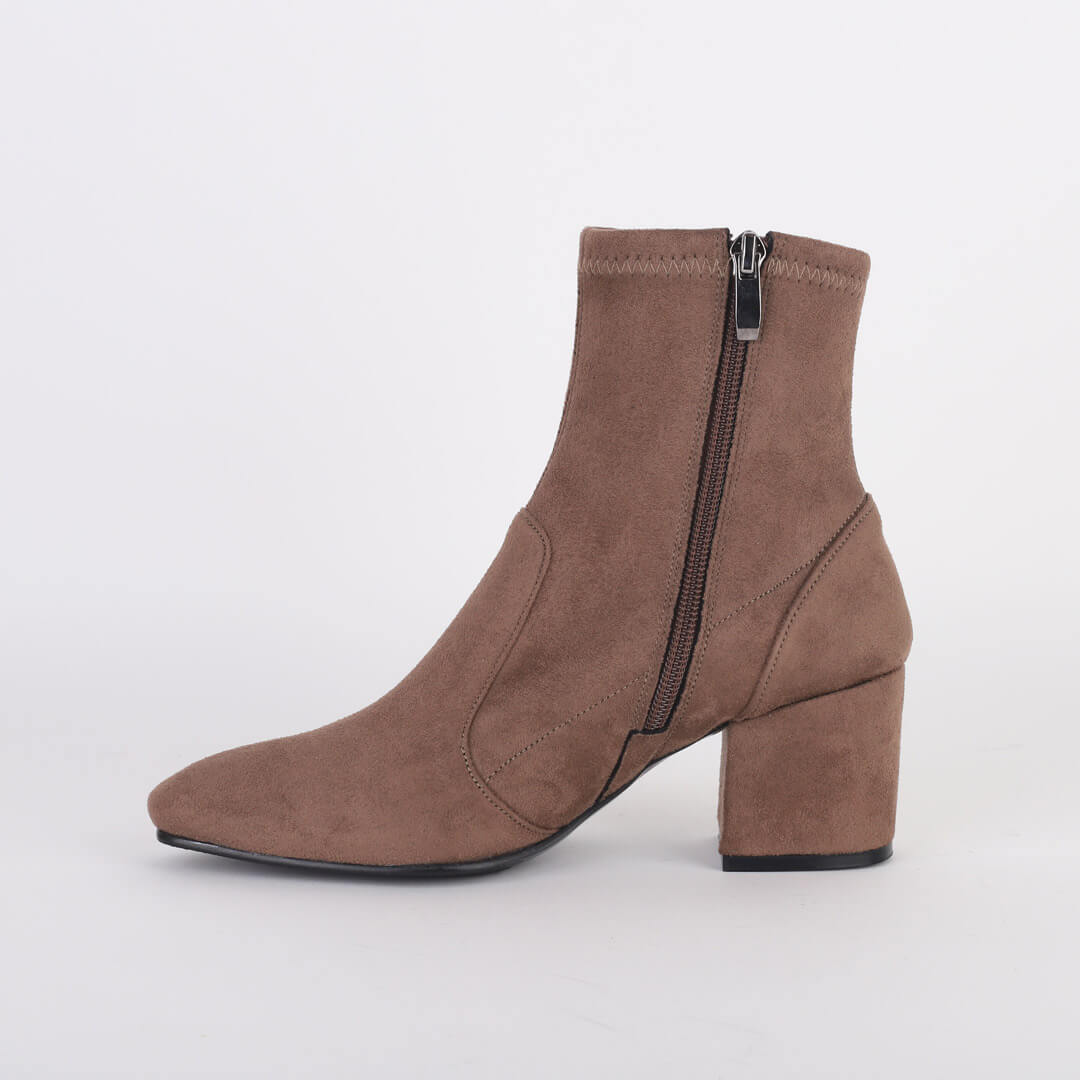 FABIENNE - faux suede ankle boot