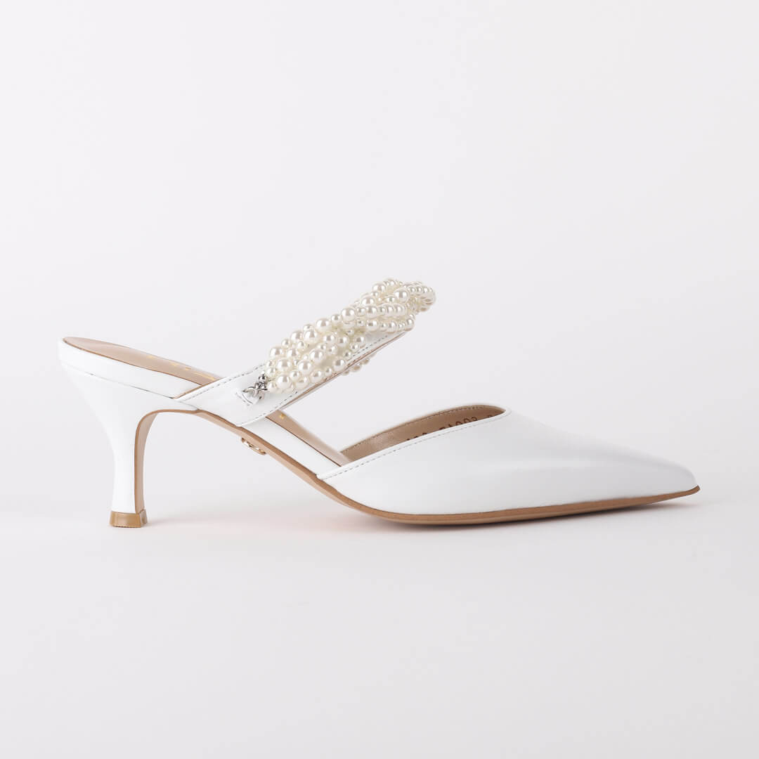 POLIE - pearl mules