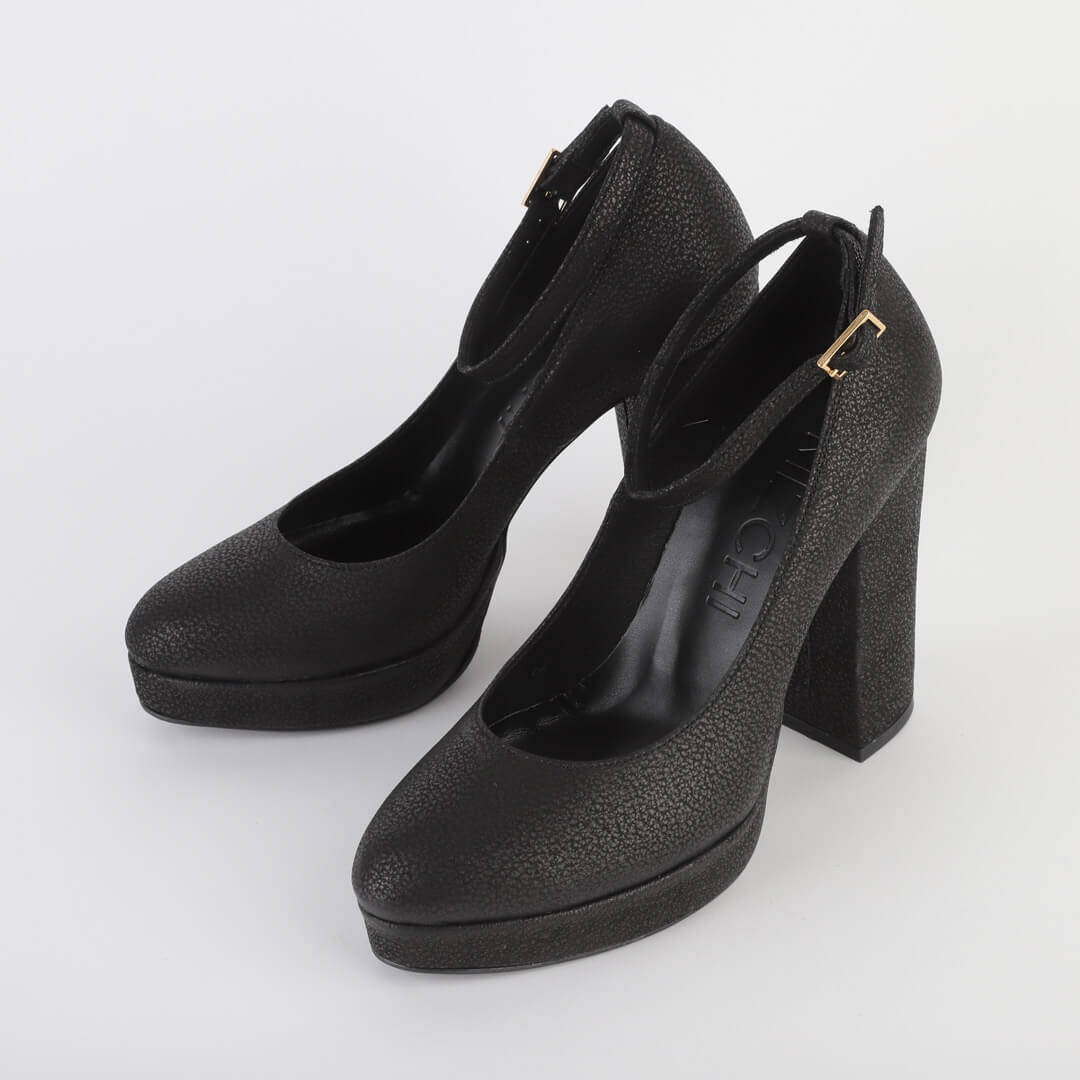 Meigo - Ankle Strap Platform