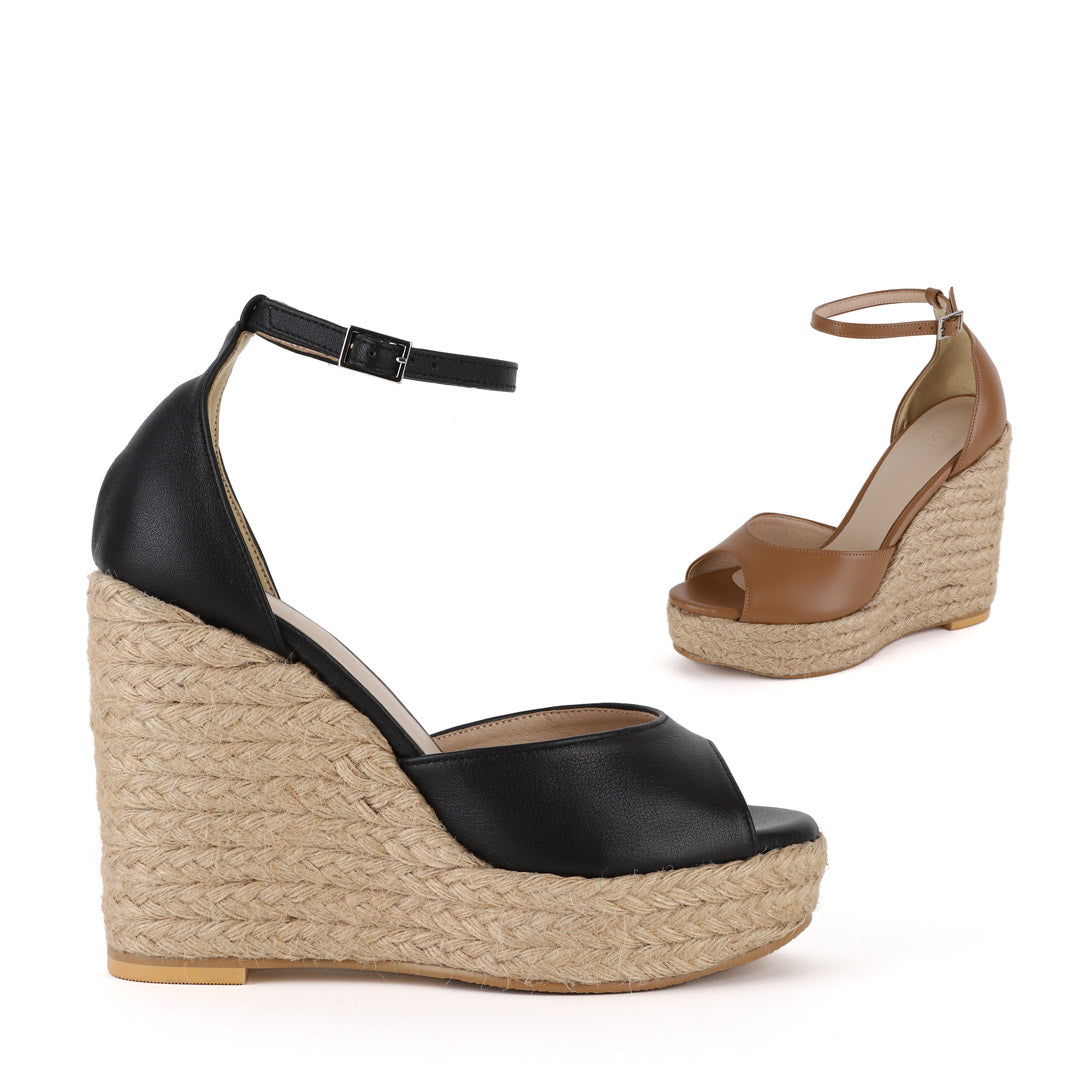 FIFI - leather espadrille