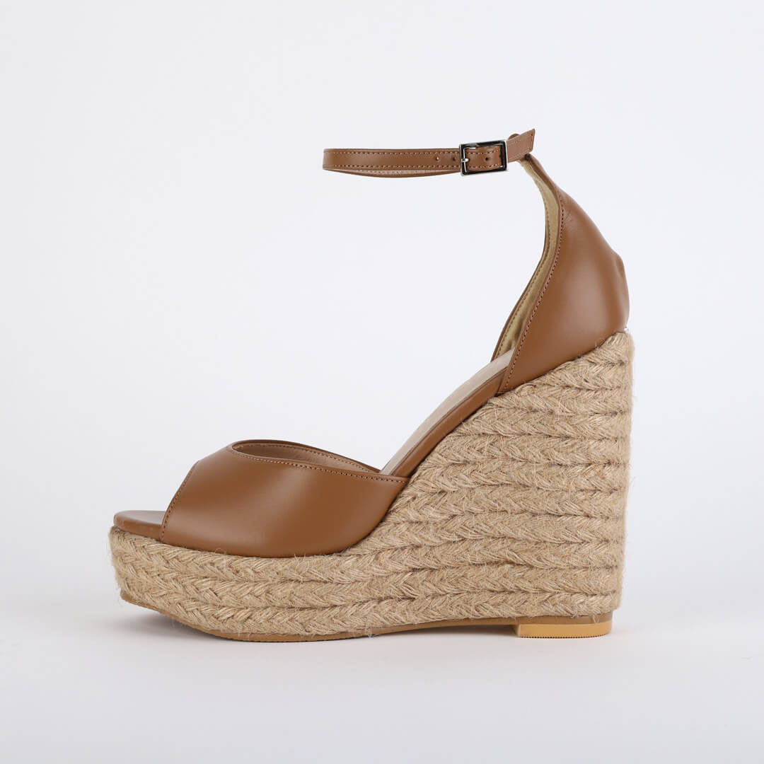 FIFI - leather espadrille