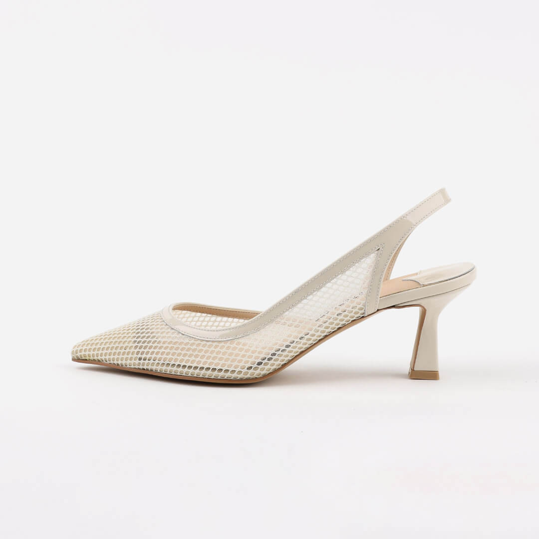 REYKA - mesh slingback pump