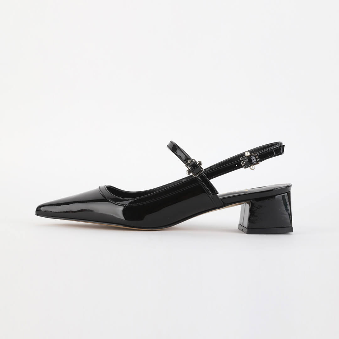 YISAA - chunky heel slingback