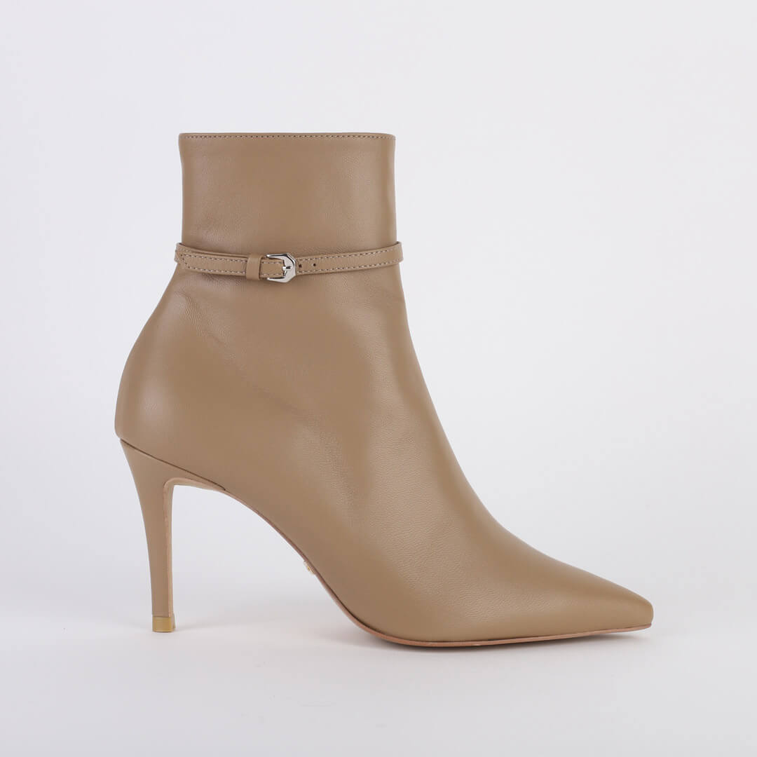 SWIFT- ankle boots Beige