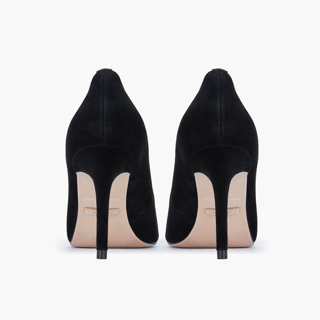 *Kayte - Black Suede Classic Pump