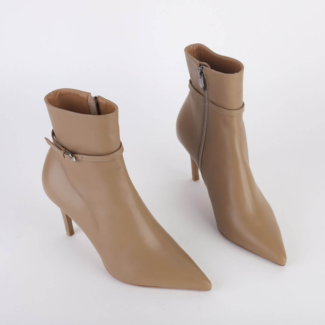 SWIFT- ankle boots Beige