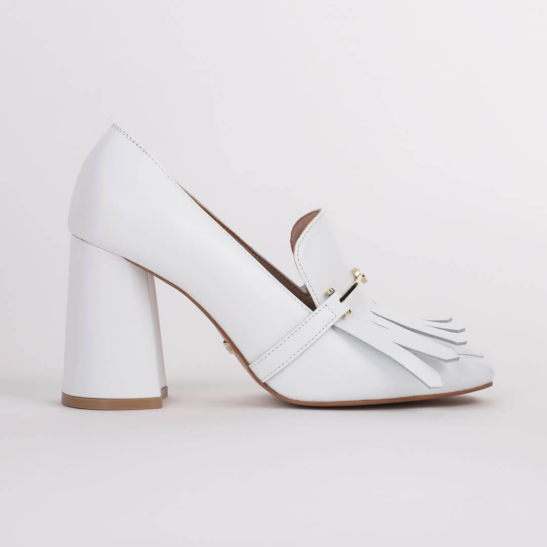 LIDER - chunky leather pumps