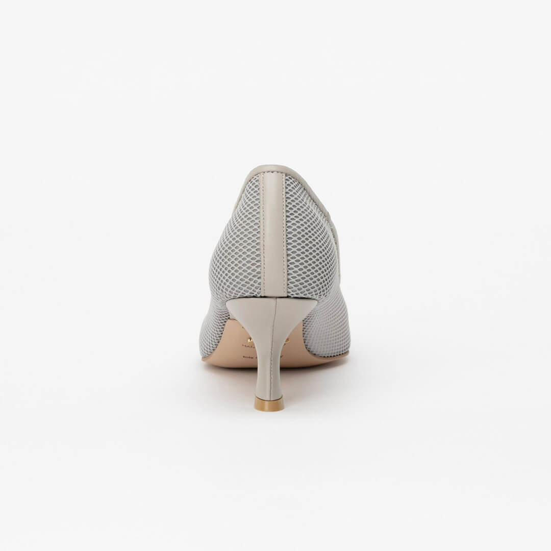 JULY - mesh mid heel pump