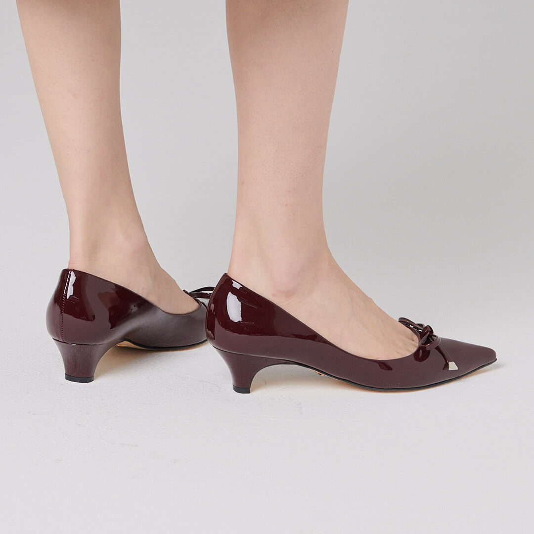 PIORLA - pointed ribbon heel