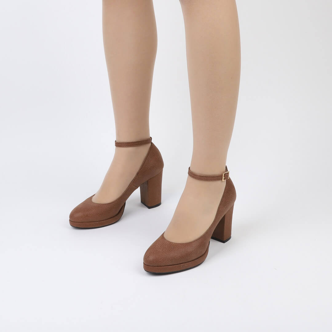 Meigo - Ankle Strap Platform