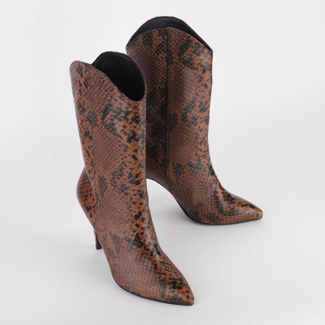 ZUSSA BROWN - anaconda boot