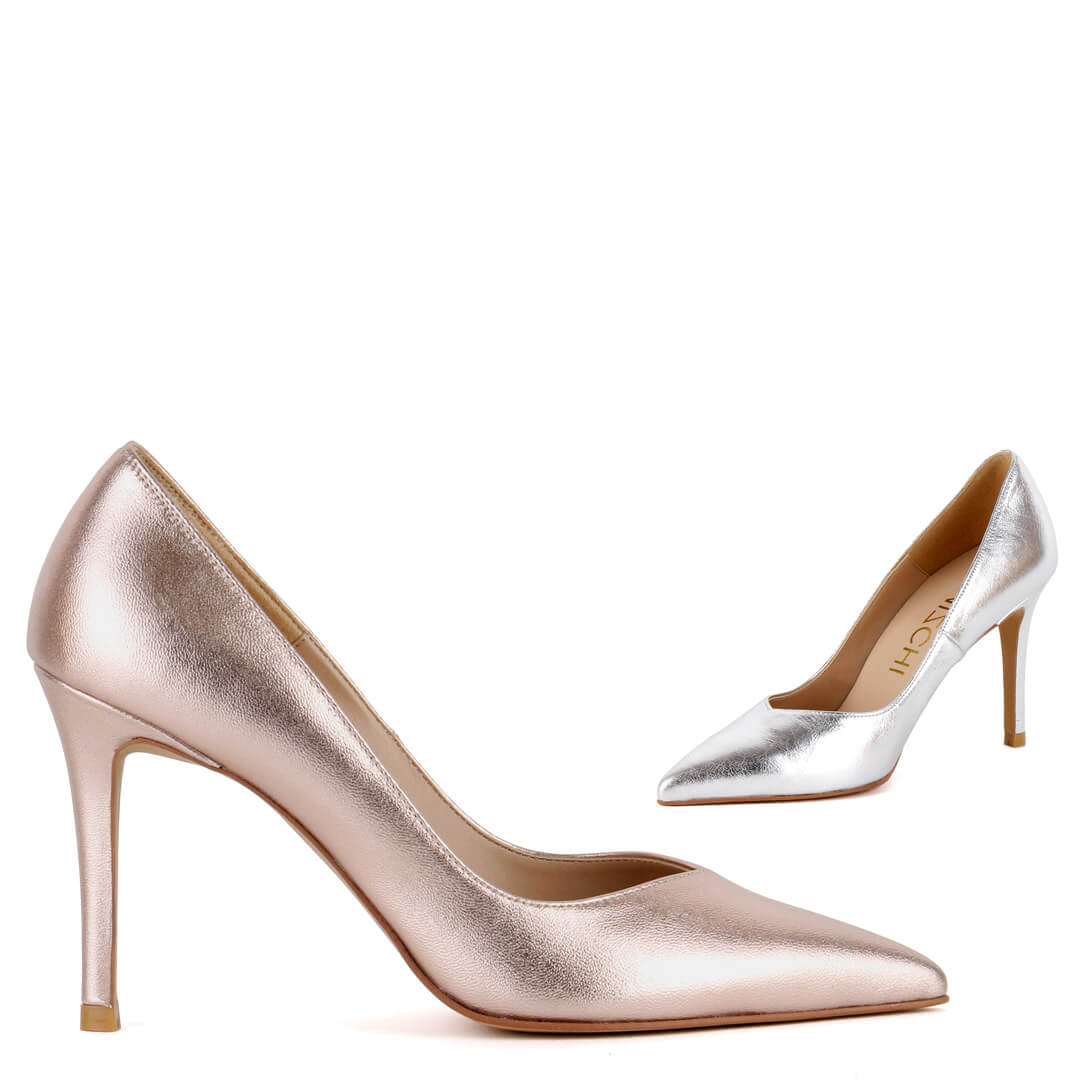 SABBIA METALLIC - high heels