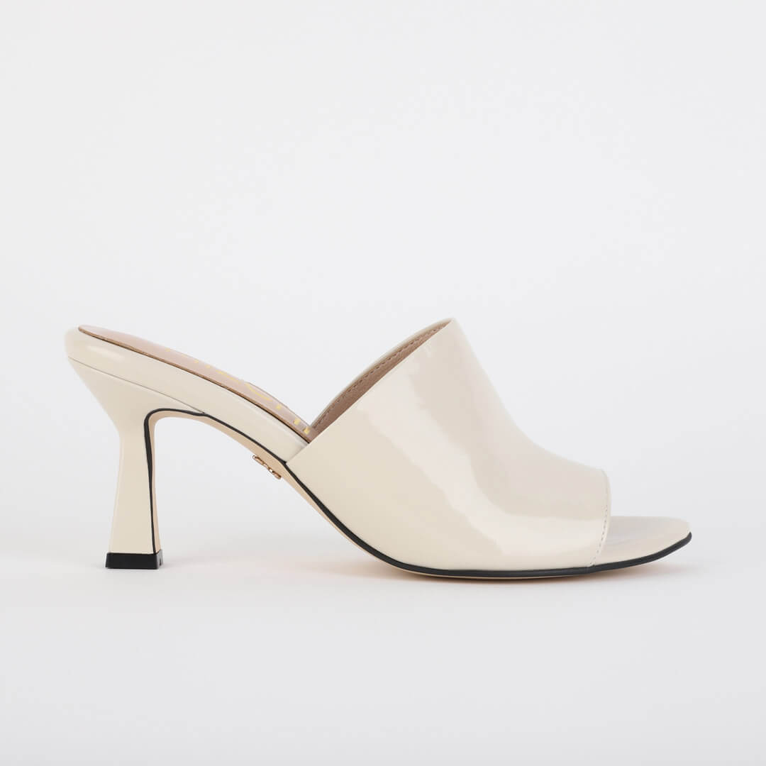 ZINA - leather mule