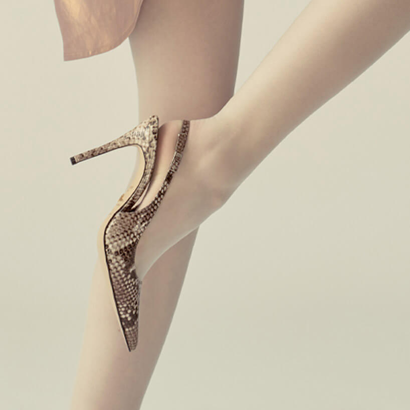 BUERGO SNAKE - slingback pumps