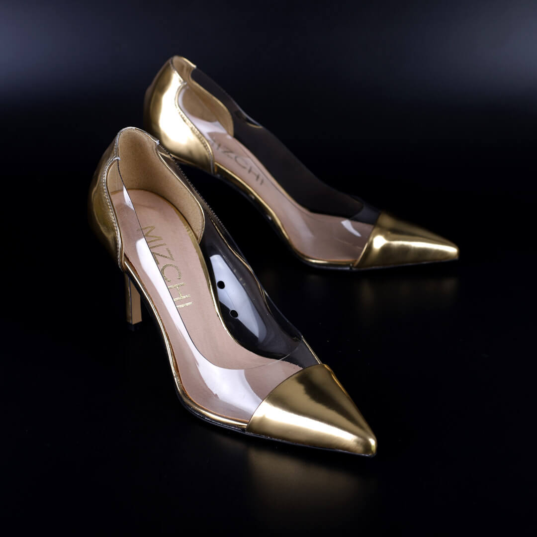 RUE - gold heel