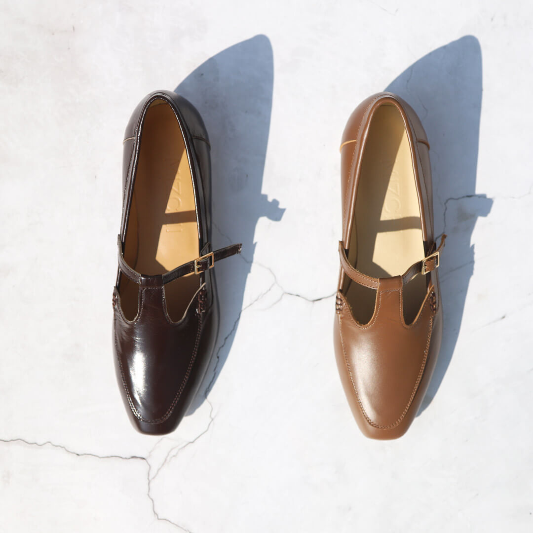 OLIVIA - t bar strap loafer