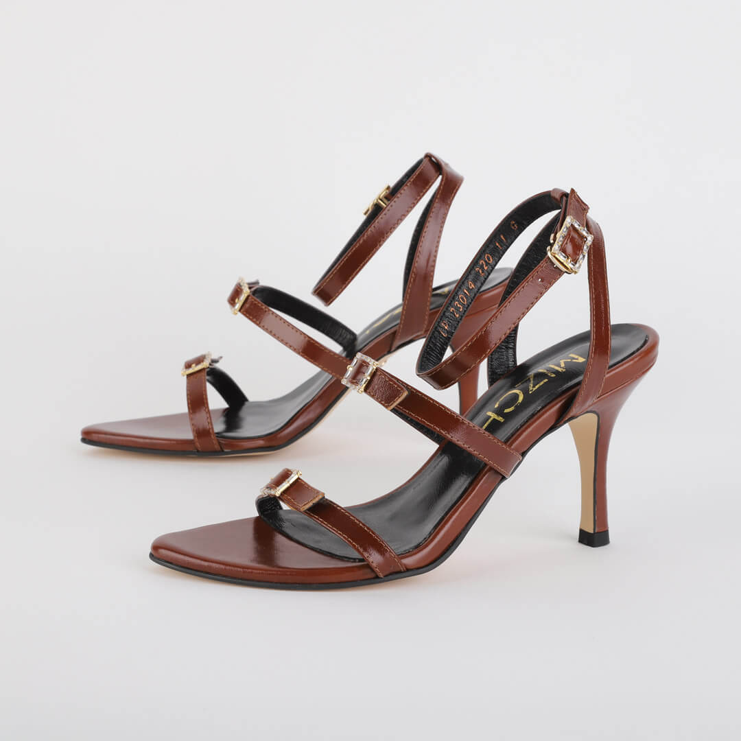 CLAIR - diamonte buckle sandal