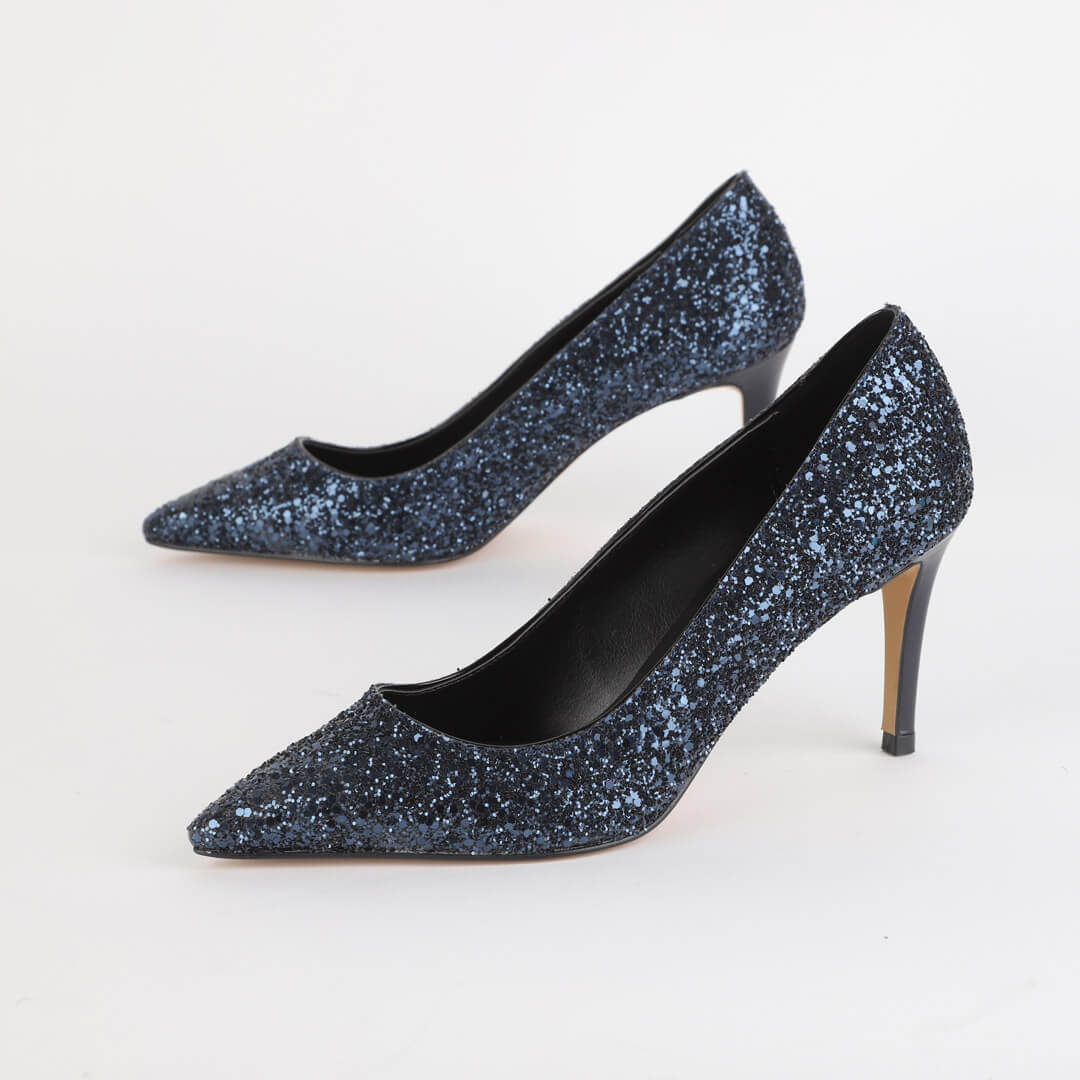 ROYAL - glitter heels