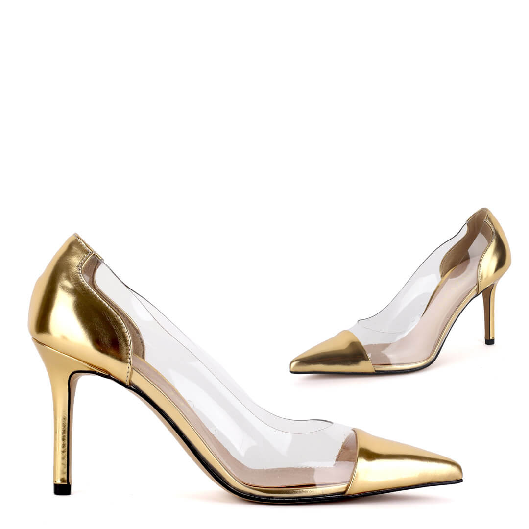 RUE - gold heel