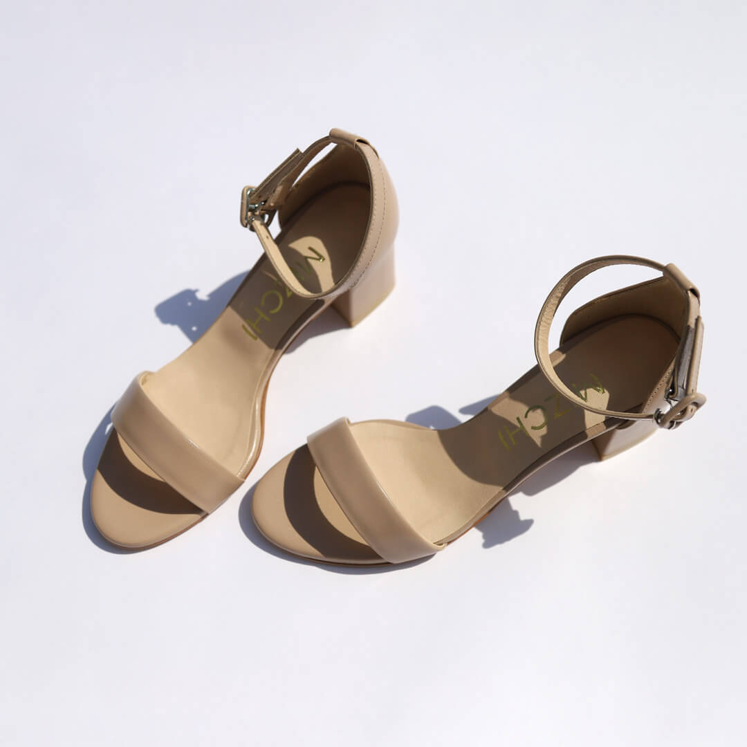 TIMELY - ankle strap sandal