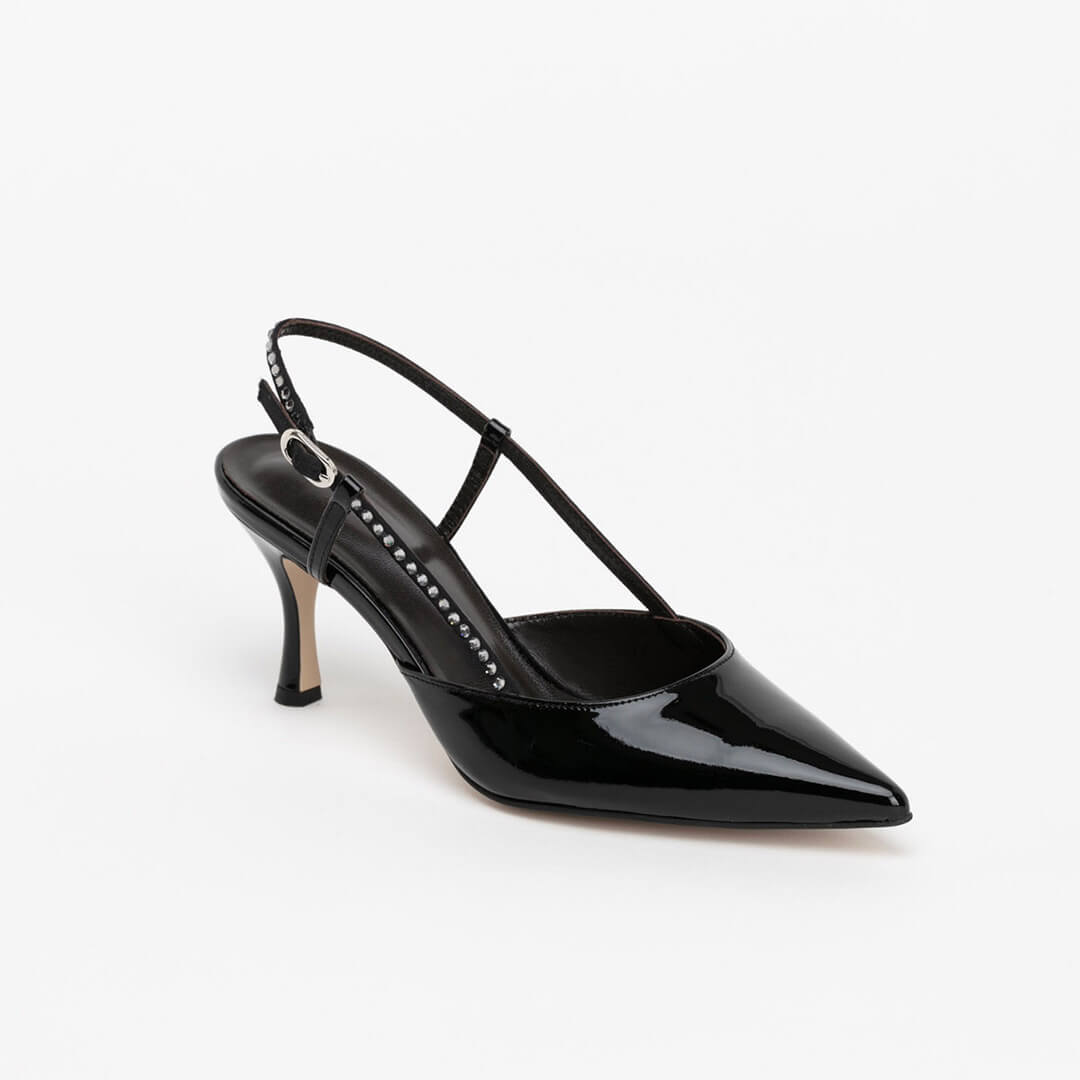 FEDERICA - diamonete decor slingback