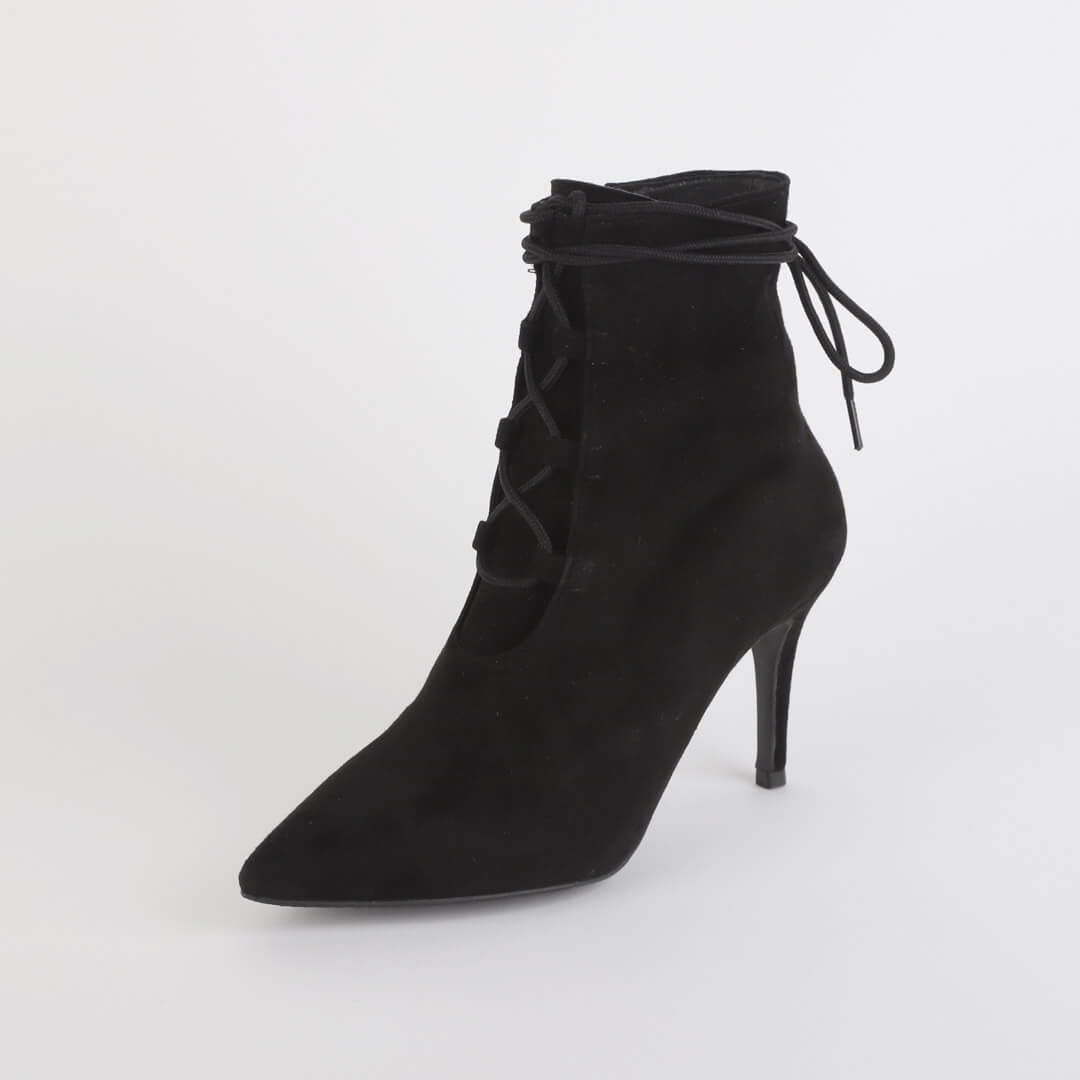 FANCY LUCY - lace up ankle