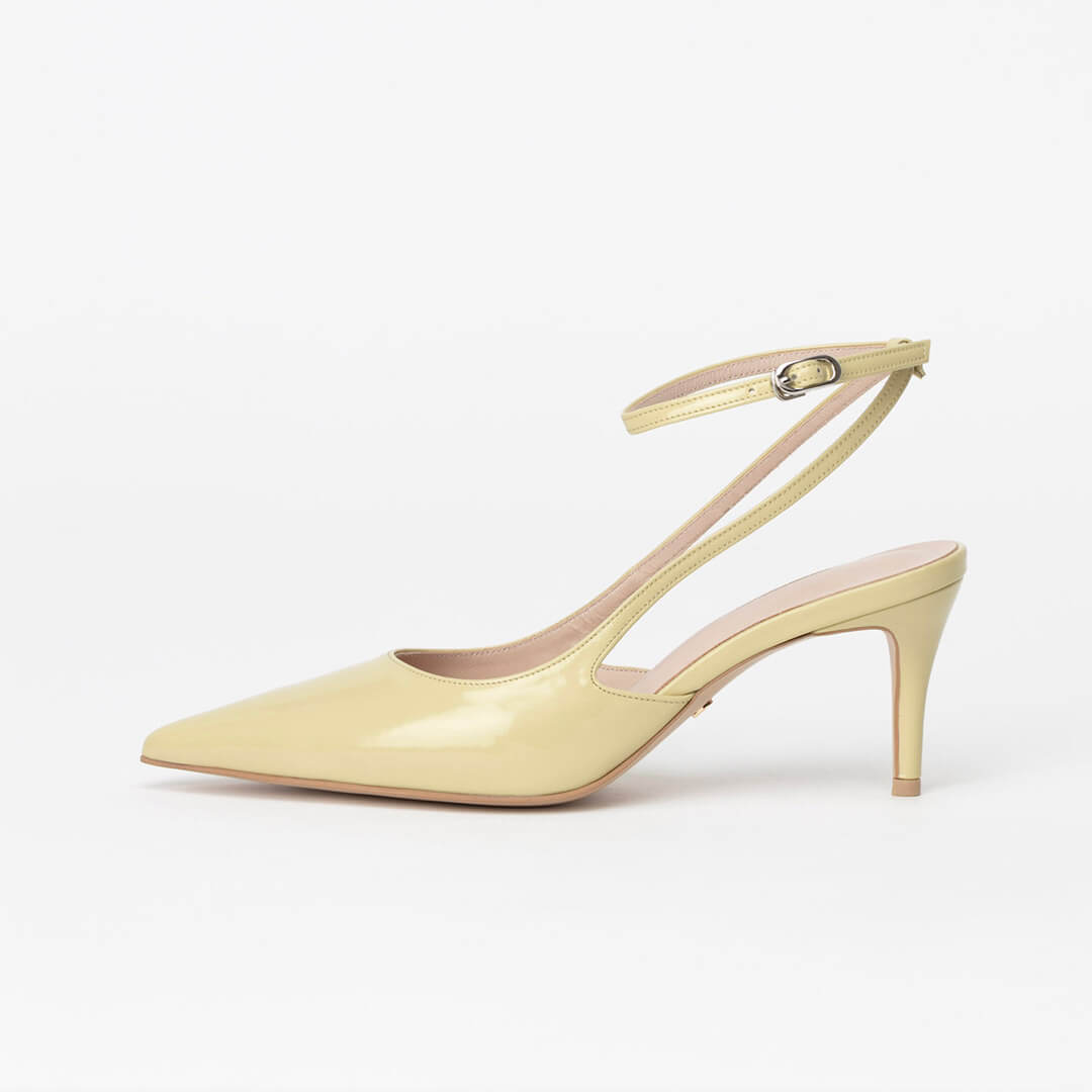 TELA - ankle strap slingback pump