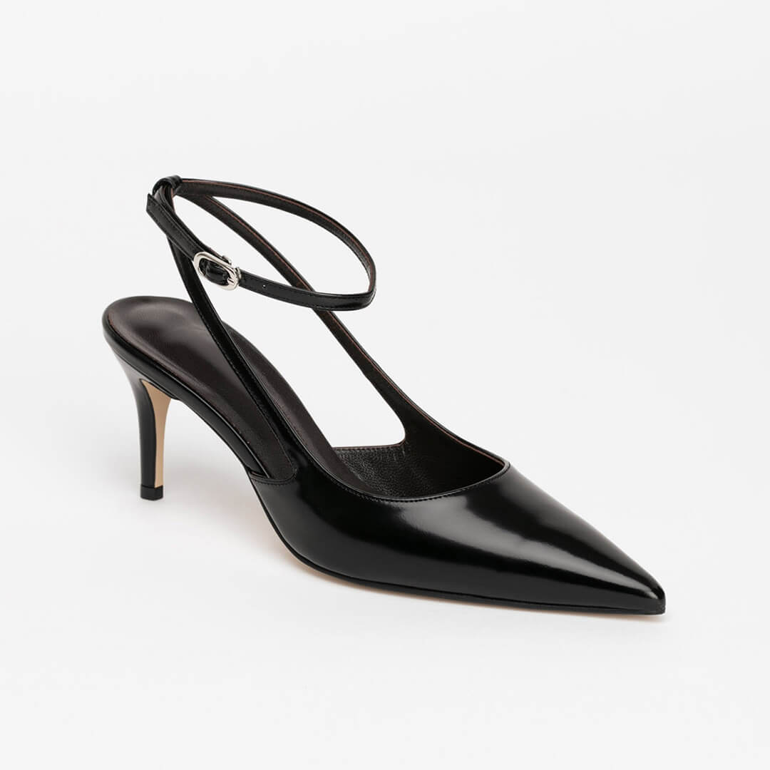 TELA - ankle strap slingback pump