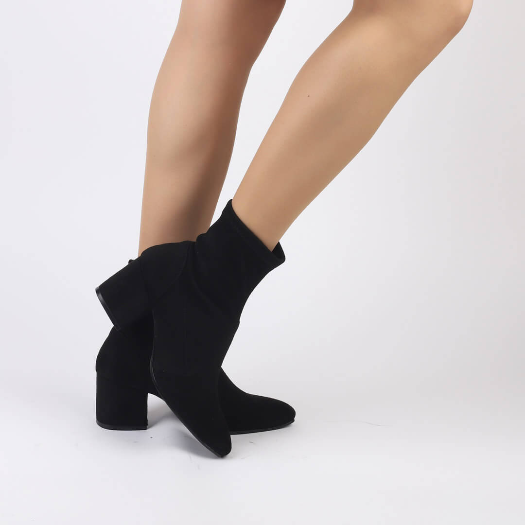 FABIENNE - faux suede ankle boot