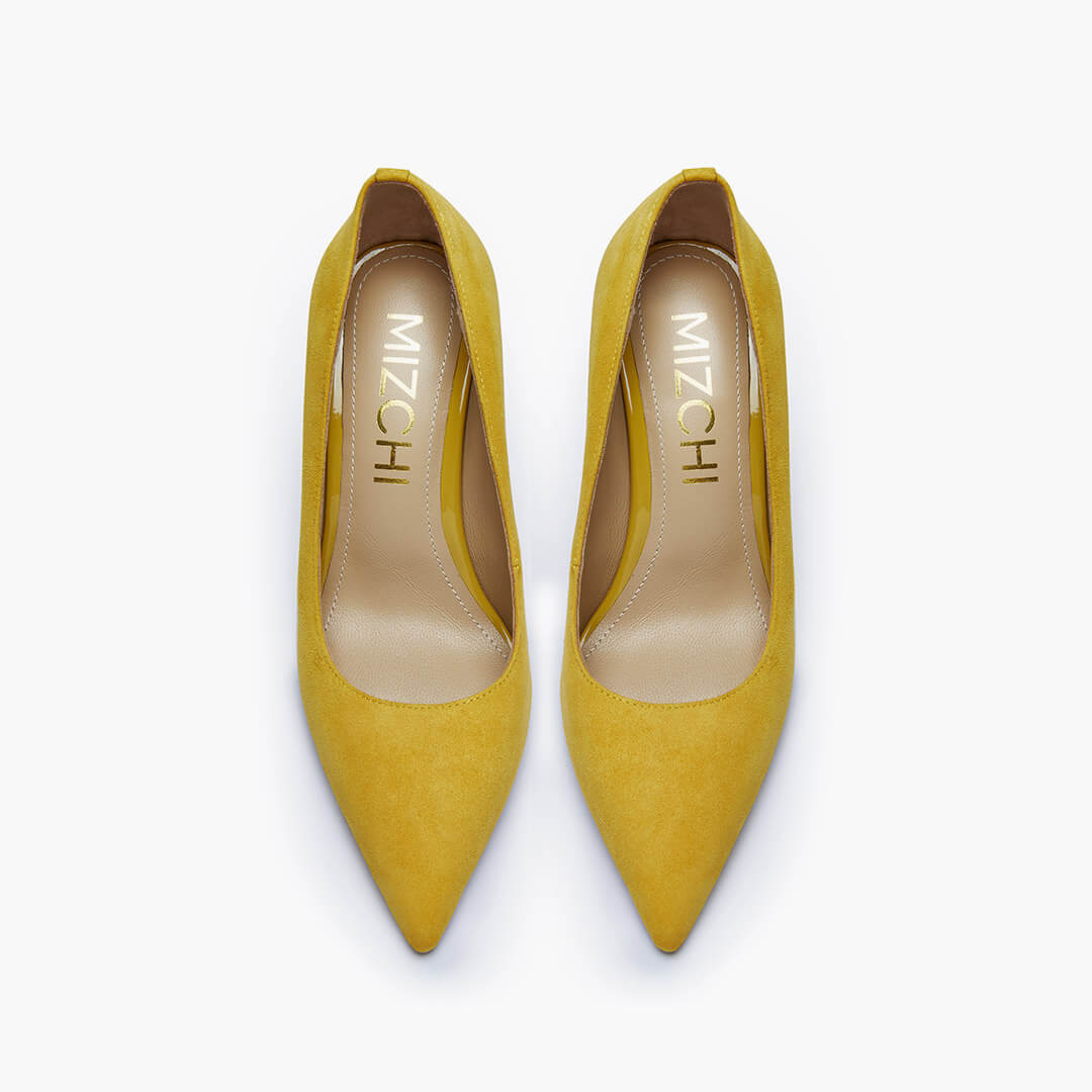 *Kayte - Mustard Suede Classic Pump