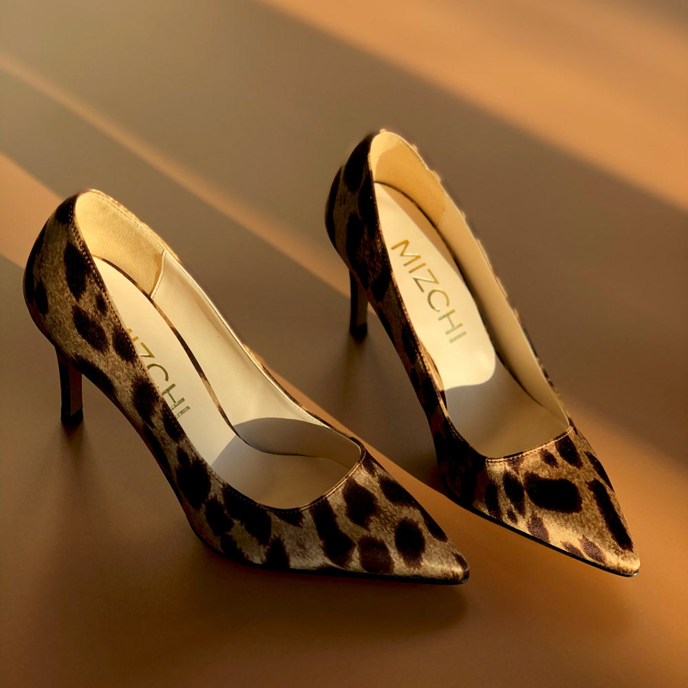 LONDON HEEL - leopard