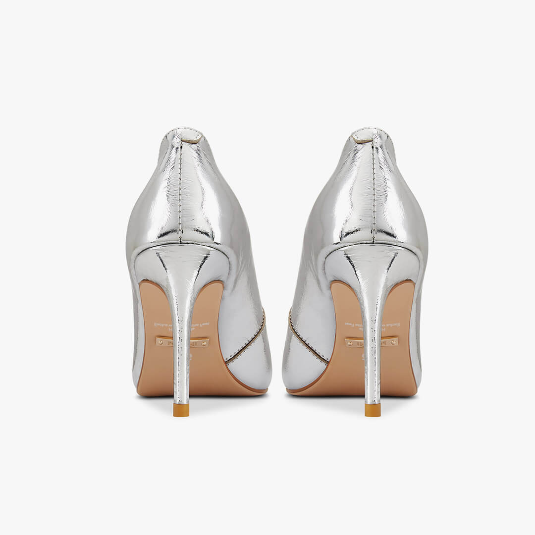 *Kayte - Vintage Silver Classic Pump