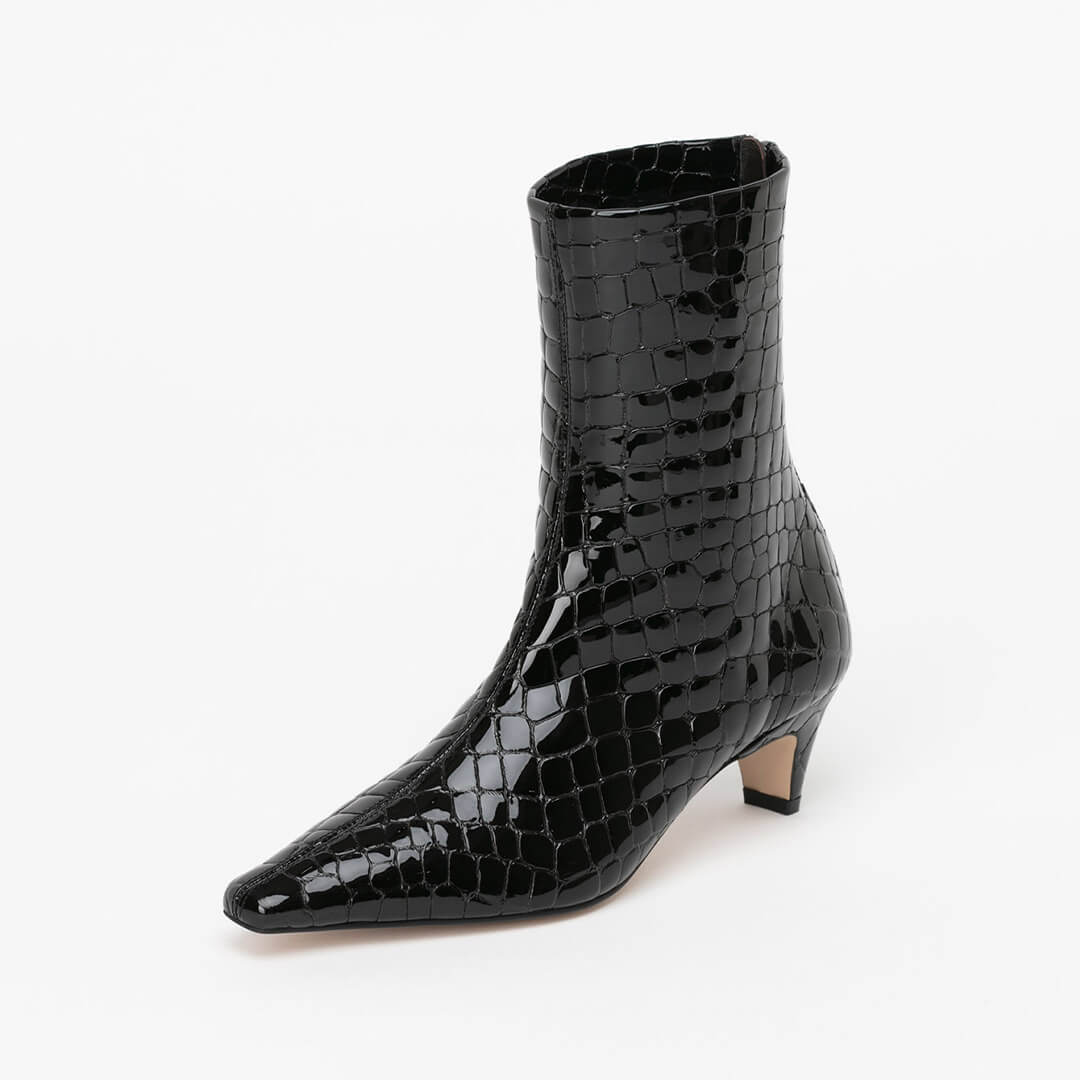 MAVERICK - leather ankle boots