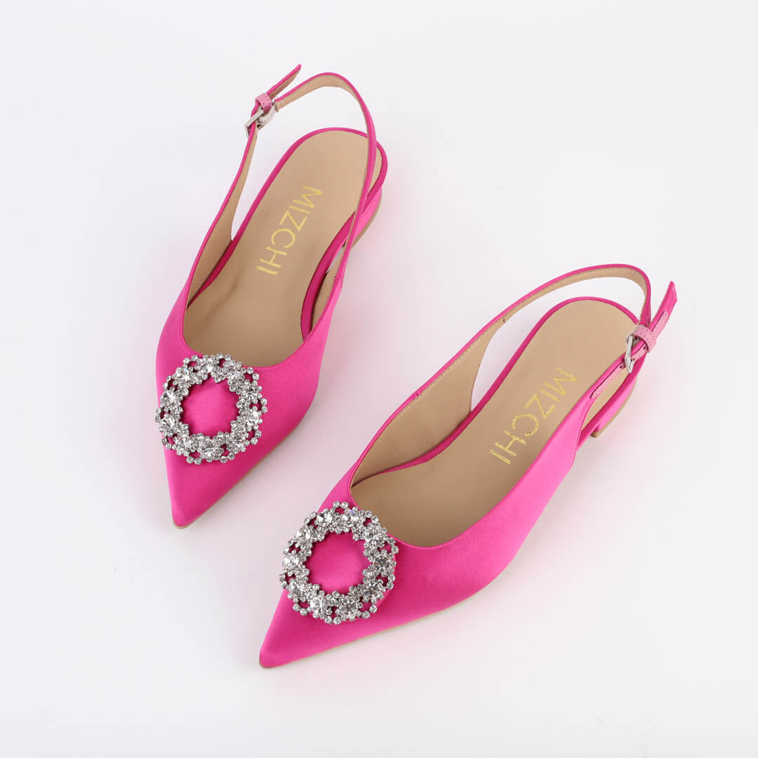 FYVIE - silk flat pump