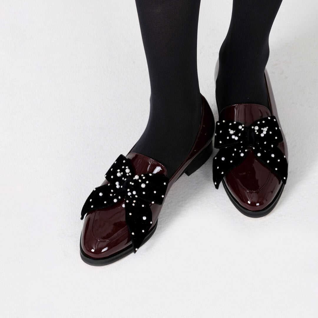 VANIA - ribbon brogues