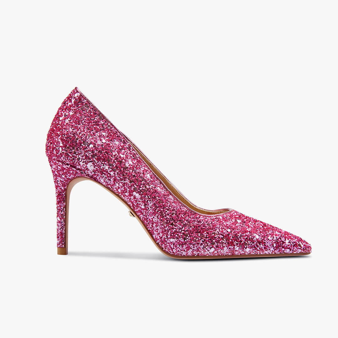 *Kayte - Pink Glitter Party Pump